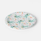 Assiettes En Carton Rue Sésame | Rosita Music Scribble Motif (Angle)