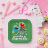 Assiettes En Carton Rue Sésame | Shenanigans shamrocks ! (Fête)