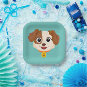 Assiettes En Carton Rue Sésame | Tango Face (Fête)