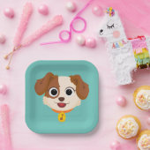 Assiettes En Carton Rue Sésame | Tango Face (Fête)