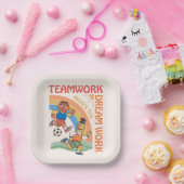 Assiettes En Carton Rue Sésame | Travail d'équipe Ernie & Bert (Fête)