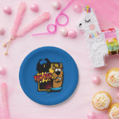 Assiettes En Carton Ruh-Roh Scooby-Doo et un fantôme (Fête)