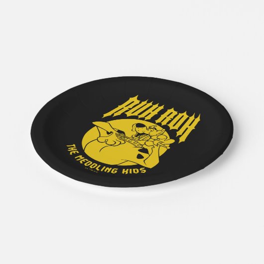 Assiettes En Carton Ruh Roh Scooby-Doo L'Icône Des Enfants En Médaille (Angle)