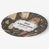 Assiettes En Carton Rustic Baking Business (Angle)