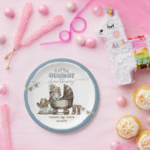 Assiettes En Carton Rustic Boho Country Wild West Boy Douche (Fête)