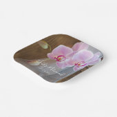 Assiettes En Carton Rustic Orchid Elegance Pays Barne Mariage (Angulaire)