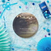 Assiettes En Carton Rustic Woods Enchanted Forest & Lumières Mariage (Fête)