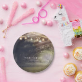 Assiettes En Carton Rustic Woods Enchanted Forest & Lumières Mariage (Fête)