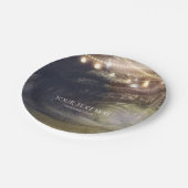 Assiettes En Carton Rustic Woods Enchanted Forest & Lumières Mariage (Angle)