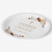 Assiettes En Carton Rustique Automne Botanique Moderne Première Commun (Angle)