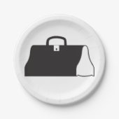 Assiettes En Carton Sac Médicale (Devant)