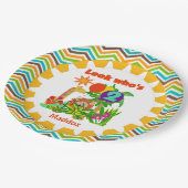 Assiettes En Carton Safari 2e Plaques papier d'anniversaire heureux (Angle)