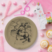 Assiettes En Carton Sagittarius Constellation Hevelius1690 nov22-déc21 (Fête)