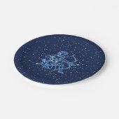 Assiettes En Carton Sagittarius Constellation & Zodiac Signe avec étoi (Angle)
