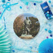 Assiettes En Carton Saigo Takamori (Le Dernier Samurai) & Statue du Ch (Fête)