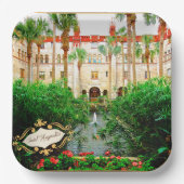 Assiettes En Carton Saint Augustine Florida Lightner Museum & Gardens (Recto)