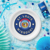 Assiettes En Carton Saint-Louis Missouri (Fête)