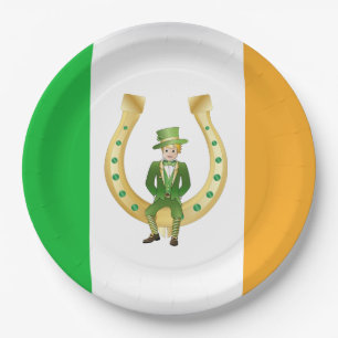 Assiettes En Carton Saint Patrick's Day