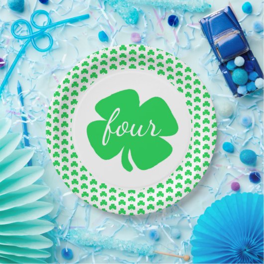 Assiettes En Carton Saint Patrick's Day Anniversaire (Fête)