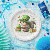 Assiettes En Carton Saint Patrick's Day Lucky Hedgehog (Fête)