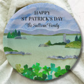 Assiettes En Carton Saint Patrick's Day Lucky Shamrock personnalisé