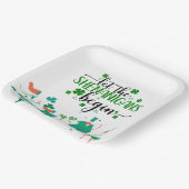 Assiettes En Carton Saint Patrick's Day Shenanigans Party (Angulaire)