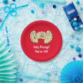 Assiettes En Carton Saint Pierogi Vous êtes 50 Polonais Plaque en papi (Fête)