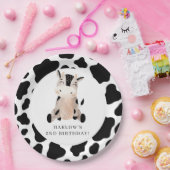 Assiettes En Carton Saint-Vache Pays ferme Anniversaire (Fête)