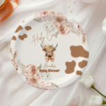 Assiettes En Carton Saint-Vache Végétation Highland Vache Baby shower<br><div class="desc">Servez vos gâteries de baby shower avec charme grâce à nos Plaques de papier Baby shower de la vache Highland Green Holy Cow! Ces délicieuses assiettes présentent un design adorable qui ajoute une touche d'élégance rustique à votre célébration. Caractéristiques principales : Adorable Highland Cow Design : Présentant une vache moelleuse...</div>