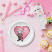 Assiettes En Carton Saint Valentin (Fête)