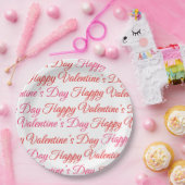 Assiettes En Carton Saint Valentin (Fête)