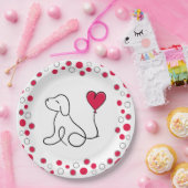 Assiettes En Carton Saint-Valentin Fête de la Saint-Valentin (Fête)