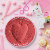 Assiettes En Carton Saint Valentin - Mars (Fête)