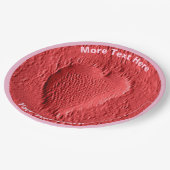 Assiettes En Carton Saint Valentin - Mars (Angle)