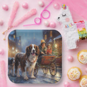 Assiettes En Carton Saison de Noël de l'espagnol Springer anglais (Fête)