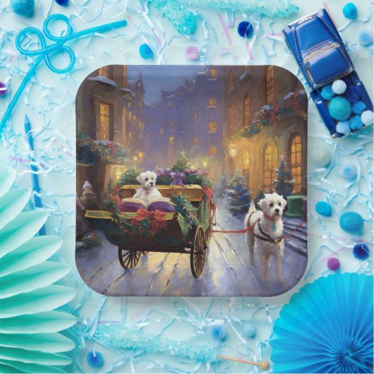 Assiettes En Carton Saison de Noël maltaise (Fête)