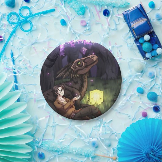 Assiettes En Carton Saison Sakura (Fête)