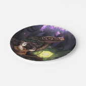 Assiettes En Carton Saison Sakura (Angle)