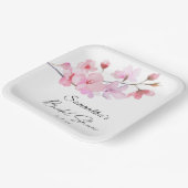 Assiettes En Carton Sakura - Mariage douche nuptiale (Angulaire)