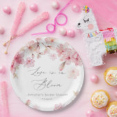 Assiettes En Carton Sakura nuptiale en fleurs de cerisier (Fête)