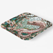 Assiettes En Carton Sakura, serpent rose mignon Imaginaire (Angulaire)