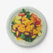 Assiettes En Carton Salade colorée Kale 4Gail (Devant)