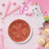 Assiettes En Carton Salade fraîche de tomate (Fête)