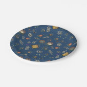 Assiettes En Carton Salade spatiale (Angle)