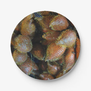Assiettes En Carton Salak [Fruit de serpent]