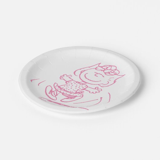 Assiettes En Carton Sally Brown Dancing (Angle)