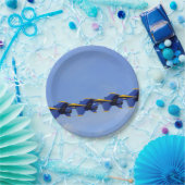 Assiettes En Carton Salon de l'aéronautique (Fête)