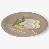 Assiettes En Carton Salon spa de beauté (Angle)