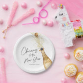 Assiettes En Carton Salutations à la fête du Nouvel An (Fête)