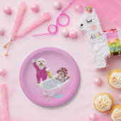 Assiettes En Carton Salutations de détente (Fête)